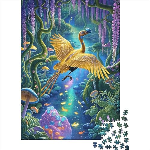 1000 Teile Dodo Puzzle Für Erwachsene Und Kinder Holzpuzzle Familien Spiel Dodo Traumwald Puzzle Wohndekoration Einzigartiges Geschenk 1000pcs (75x50cm) von EMYXPAQM