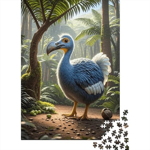 1000 Teile Dodo Puzzle Für Erwachsene Und Kinder Holzpuzzle Familien Spiel Dodo Urwald Puzzles Wohndekoration Geschenk Für Kinder 1000pcs (75x50cm) von EMYXPAQM