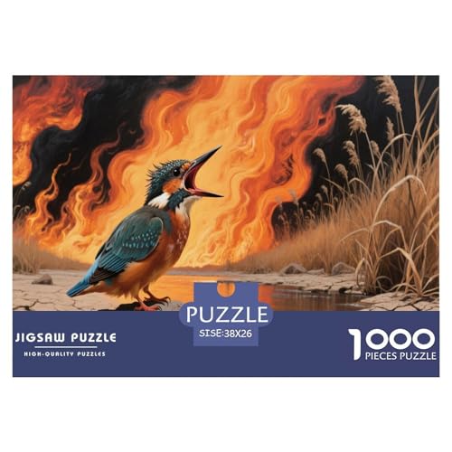 1000 Teile Eisvogel Puzzle Für Erwachsene Und Kinder Pädagogisches Spiel Puzzle Aus Karton Wohndekoration Einzigartiges Geschenk 38x26cm/1000pcs 1000 Teile Eisvogel Puzzle Für Erwachsene Und Kinder Pädagogisches Spiel Puzzle Aus Karton Wohndekoration Einzigartiges Geschenk 38x26cm/1000pcs von EMYXPAQM