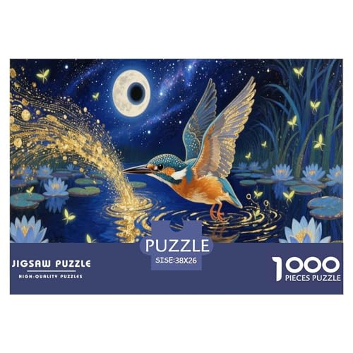 1000 Teile Eisvogel Puzzle Für Erwachsene Und Kinder Pädagogisches Spiel Puzzle Aus Karton Wohndekoration Geschenk Zu Weihnachten 38x26cm/1000pcs 1000 Teile Eisvogel Puzzle Für Erwachsene Und Kinder Pädagogisches Spiel Puzzle Aus Karton Wohndekoration Geschenk Zu Weihnachten 38x26cm/1000pcs von EMYXPAQM