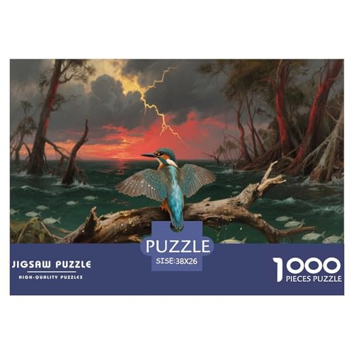 1000 Teile Eisvogel Puzzle Für Erwachsene Und Kinder Pädagogisches Spiel Puzzle Aus Karton Wohndekoration Geschenk Zum Geburtstag 38x26cm/1000pcs 1000 Teile Eisvogel Puzzle Für Erwachsene Und Kinder Pädagogisches Spiel Puzzle Aus Karton Wohndekoration Geschenk Zum Geburtstag 38x26cm/1000pcs von EMYXPAQM