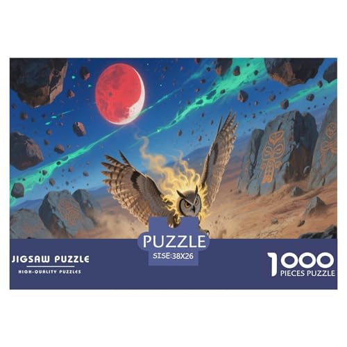 1000 Teile Eule Puzzle Für Erwachsene Und Kinder Familien Spiel Puzzles Aus Karton Wohndekoration Geschenk Für Kinder 38x26cm/1000pcs 1000 Teile Eule Puzzle Für Erwachsene Und Kinder Familien Spiel Puzzles Aus Karton Wohndekoration Geschenk Für Kinder 38x26cm/1000pcs von EMYXPAQM