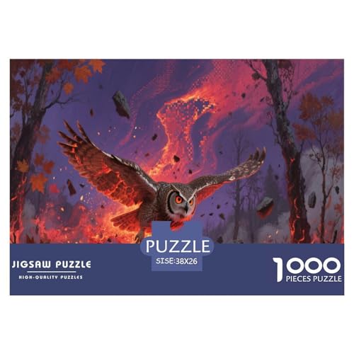 1000 Teile Eule Puzzle Für Erwachsene Und Kinder Pädagogisches Spiel Puzzle Aus Karton Wohndekoration Einzigartiges Geschenk 38x26cm/1000pcs 1000 Teile Eule Puzzle Für Erwachsene Und Kinder Pädagogisches Spiel Puzzle Aus Karton Wohndekoration Einzigartiges Geschenk 38x26cm/1000pcs von EMYXPAQM