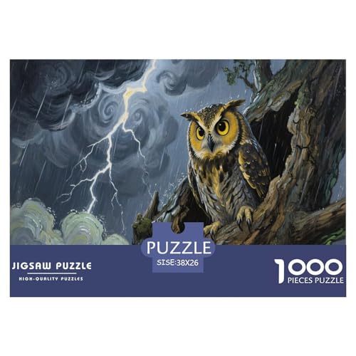 1000 Teile Eule Puzzle Für Erwachsene Und Kinder Pädagogisches Spiel Puzzles Aus Karton Wohndekoration Geschenk Für Erwachsene 38x26cm/1000pcs 1000 Teile Eule Puzzle Für Erwachsene Und Kinder Pädagogisches Spiel Puzzles Aus Karton Wohndekoration Geschenk Für Erwachsene 38x26cm/1000pcs von EMYXPAQM