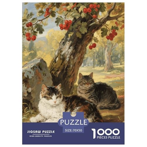 1000 Teile Europäisch Kurzhaars Puzzle Für Jugendliche Und Erwachsene Entspannung Spiel Katzenfrucht Puzzle Aus Karton Wohndekoration Geschenk Für Kinder 70x50cm/1000pcs 1000 Teile Europäisch Kurzhaars Puzzle Für Jugendliche Und Erwachsene Entspannung Spiel Katzenfrucht Puzzle Aus Karton Wohndekoration Geschenk Für Kinder 70x50cm/1000pcs von EMYXPAQM