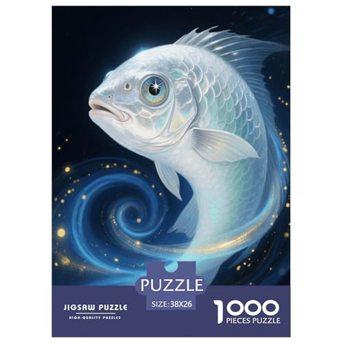 1000 Teile Fisch Puzzle Für Jugendliche Und Erwachsene Entspannung Spiel Fischnebel Puzzle Aus Karton Wohndekoration Geschenk Für Kinder 38x26cm/1000pcs 1000 Teile Fisch Puzzle Für Jugendliche Und Erwachsene Entspannung Spiel Fischnebel Puzzle Aus Karton Wohndekoration Geschenk Für Kinder 38x26cm/1000pcs von EMYXPAQM