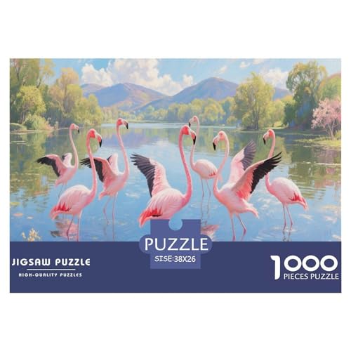 1000 Teile Flamingo Puzzle Für Erwachsene Und Kinder Geduldspiel Puzzles Aus Karton Wohndekoration Geschenk Für Kinder 38x26cm/1000pcs 1000 Teile Flamingo Puzzle Für Erwachsene Und Kinder Geduldspiel Puzzles Aus Karton Wohndekoration Geschenk Für Kinder 38x26cm/1000pcs von EMYXPAQM