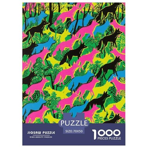 1000 Teile Fuchs Puzzle Für Erwachsene Und Kinder Geschicklichkeitsspiel Fuchswald Puzzles Aus Karton Wohndekoration Geschenk Für Erwachsene 70x50cm/1000pcs 1000 Teile Fuchs Puzzle Für Erwachsene Und Kinder Geschicklichkeitsspiel Fuchswald Puzzles Aus Karton Wohndekoration Geschenk Für Erwachsene 70x50cm/1000pcs von EMYXPAQM
