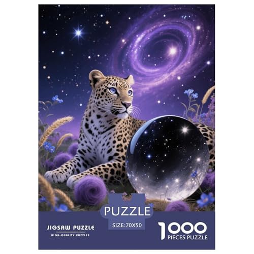 1000 Teile Gepard Puzzle Für Erwachsene Und Kinder Entspannung Spiel Gepardennebel Puzzles Aus Karton Wohndekoration Geschenkideen 70x50cm/1000pcs von EMYXPAQM