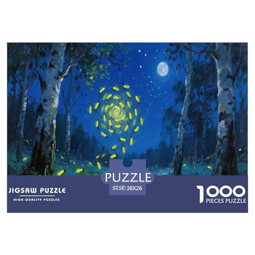 1000 Teile Glühwürmchen Puzzle Für Erwachsene Und Kinder Geduldspiel Puzzle Aus Karton Wohndekoration Geschenk Für Kinder 38x26cm/1000pcs 1000 Teile Glühwürmchen Puzzle Für Erwachsene Und Kinder Geduldspiel Puzzle Aus Karton Wohndekoration Geschenk Für Kinder 38x26cm/1000pcs von EMYXPAQM