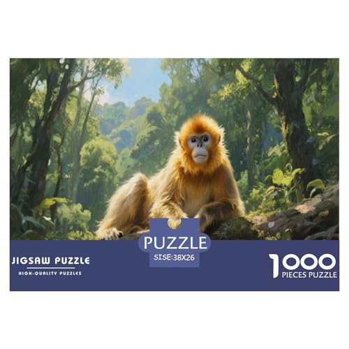 1000 Teile Goldaffe Puzzle Für Erwachsene Und Kinder Familien Spiel Puzzles Aus Karton Wohndekoration Geschenk Für Erwachsene 38x26cm/1000pcs 1000 Teile Goldaffe Puzzle Für Erwachsene Und Kinder Familien Spiel Puzzles Aus Karton Wohndekoration Geschenk Für Erwachsene 38x26cm/1000pcs von EMYXPAQM
