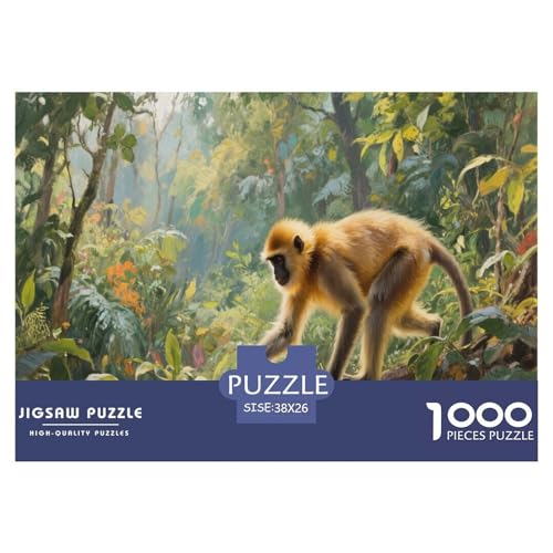 1000 Teile Goldaffe Puzzle Für Erwachsene Und Kinder Pädagogisches Spiel Puzzle Aus Karton Wohndekoration Geschenkideen 38x26cm/1000pcs 1000 Teile Goldaffe Puzzle Für Erwachsene Und Kinder Pädagogisches Spiel Puzzle Aus Karton Wohndekoration Geschenkideen 38x26cm/1000pcs von EMYXPAQM