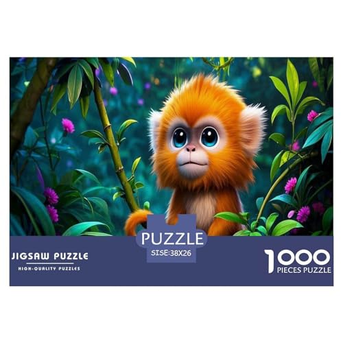 1000 Teile Goldaffe Puzzle Für Erwachsene Und Kinder Pädagogisches Spiel Puzzles Aus Karton Wohndekoration Geschenk Zum Geburtstag 38x26cm/1000pcs 1000 Teile Goldaffe Puzzle Für Erwachsene Und Kinder Pädagogisches Spiel Puzzles Aus Karton Wohndekoration Geschenk Zum Geburtstag 38x26cm/1000pcs von EMYXPAQM