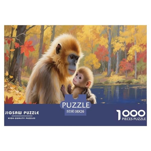 1000 Teile Goldaffe Puzzle Für Erwachsene Und Kinder Pädagogisches Spiel Puzzles Aus Karton Wohndekoration Geschenkideen 38x26cm/1000pcs 1000 Teile Goldaffe Puzzle Für Erwachsene Und Kinder Pädagogisches Spiel Puzzles Aus Karton Wohndekoration Geschenkideen 38x26cm/1000pcs von EMYXPAQM