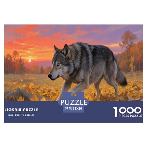 1000 Teile GrauWolf Puzzle Für Erwachsene Und Kinder Pädagogisches Spiel Puzzle Aus Karton Wohndekoration Geschenk Für Kinder 38x26cm/1000pcs 1000 Teile GrauWolf Puzzle Für Erwachsene Und Kinder Pädagogisches Spiel Puzzle Aus Karton Wohndekoration Geschenk Für Kinder 38x26cm/1000pcs von EMYXPAQM