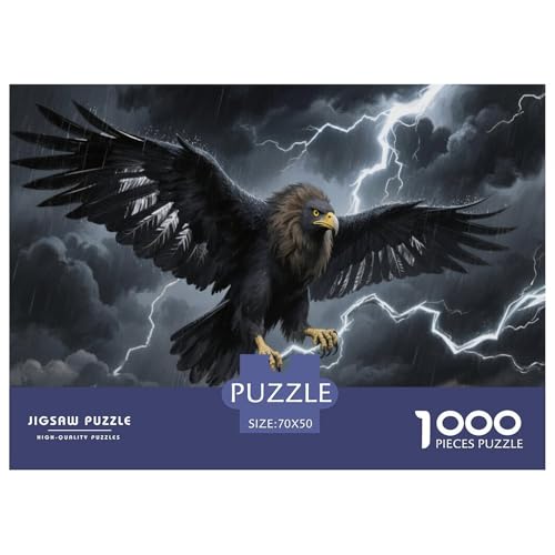1000 Teile Greif Puzzle Für Erwachsene Und Kinder Familien Spiel Puzzles Aus Karton Wohndekoration Geschenk Zu Weihnachten 70x50cm/1000pcs von EMYXPAQM