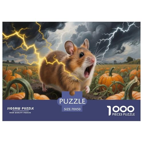 1000 Teile Hamster Puzzle Für Erwachsene Und Kinder Pädagogisches Spiel Puzzles Aus Karton Wohndekoration Unique Gift 70x50cm/1000pcs 1000 Teile Hamster Puzzle Für Erwachsene Und Kinder Pädagogisches Spiel Puzzles Aus Karton Wohndekoration Unique Gift 70x50cm/1000pcs von EMYXPAQM
