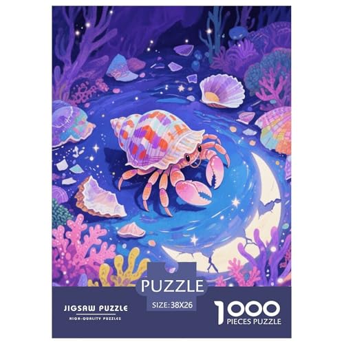 1000 Teile Hermit Krabbe Puzzle Für Erwachsene Und Kinder Entspannung Spiel Einsiedlerkrebs Meeresboden Puzzle Aus Karton Wohndekoration Geschenk Für Erwachsene 38x26cm/1000pcs 1000 Teile Hermit Krabbe Puzzle Für Erwachsene Und Kinder Entspannung Spiel Einsiedlerkrebs Meeresboden Puzzle Aus Karton Wohndekoration Geschenk Für Erwachsene 38x26cm/1000pcs von EMYXPAQM