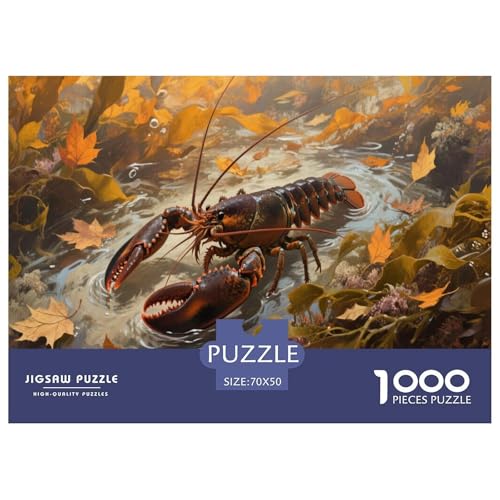 1000 Teile Hummer Puzzle Für Erwachsene Und Kinder Pädagogisches Spiel Puzzles Aus Karton Wohndekoration Geschenkideen 70x50cm/1000pcs 1000 Teile Hummer Puzzle Für Erwachsene Und Kinder Pädagogisches Spiel Puzzles Aus Karton Wohndekoration Geschenkideen 70x50cm/1000pcs von EMYXPAQM