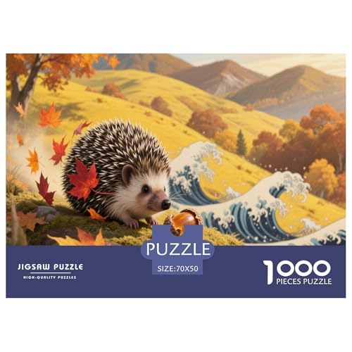 1000 Teile Igel Puzzle Für Erwachsene Und Kinder Geduldspiel Puzzles Aus Karton Wohndekoration Geschenk Zum Geburtstag 70x50cm/1000pcs 1000 Teile Igel Puzzle Für Erwachsene Und Kinder Geduldspiel Puzzles Aus Karton Wohndekoration Geschenk Zum Geburtstag 70x50cm/1000pcs von EMYXPAQM