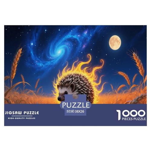 1000 Teile Igel Puzzle Für Erwachsene Und Kinder Pädagogisches Spiel Puzzle Aus Karton Wohndekoration Einzigartiges Geschenk 38x26cm/1000pcs 1000 Teile Igel Puzzle Für Erwachsene Und Kinder Pädagogisches Spiel Puzzle Aus Karton Wohndekoration Einzigartiges Geschenk 38x26cm/1000pcs von EMYXPAQM