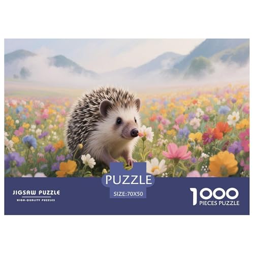 1000 Teile Igel Puzzle Für Erwachsene Und Kinder Pädagogisches Spiel Puzzle Aus Karton Wohndekoration Geschenkideen 70x50cm/1000pcs 1000 Teile Igel Puzzle Für Erwachsene Und Kinder Pädagogisches Spiel Puzzle Aus Karton Wohndekoration Geschenkideen 70x50cm/1000pcs von EMYXPAQM