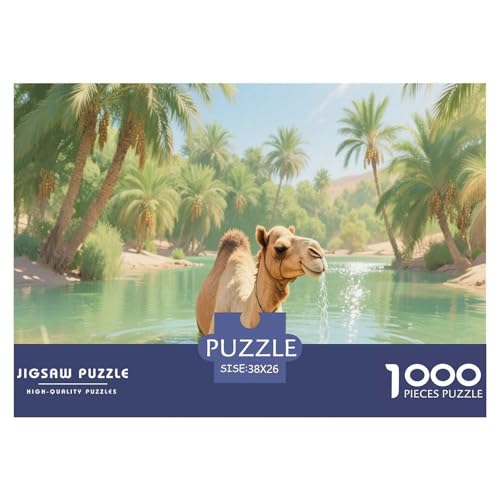 1000 Teile Kamel Puzzle Für Erwachsene Und Kinder Geduldspiel Puzzles Aus Karton Wohndekoration Einzigartiges Geschenk 38x26cm/1000pcs 1000 Teile Kamel Puzzle Für Erwachsene Und Kinder Geduldspiel Puzzles Aus Karton Wohndekoration Einzigartiges Geschenk 38x26cm/1000pcs von EMYXPAQM