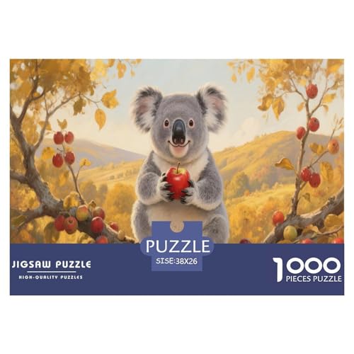 1000 Teile Koala Puzzle Für Erwachsene Und Kinder Familien Spiel Puzzles Aus Karton Wohndekoration Unique Gift 38x26cm/1000pcs 1000 Teile Koala Puzzle Für Erwachsene Und Kinder Familien Spiel Puzzles Aus Karton Wohndekoration Unique Gift 38x26cm/1000pcs von EMYXPAQM