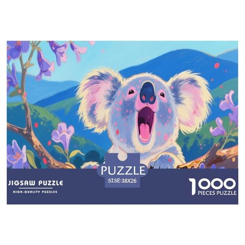 1000 Teile Koala Puzzle Für Erwachsene Und Kinder Geduldspiel Puzzle Aus Karton Wohndekoration Geschenkideen 38x26cm/1000pcs 1000 Teile Koala Puzzle Für Erwachsene Und Kinder Geduldspiel Puzzle Aus Karton Wohndekoration Geschenkideen 38x26cm/1000pcs von EMYXPAQM