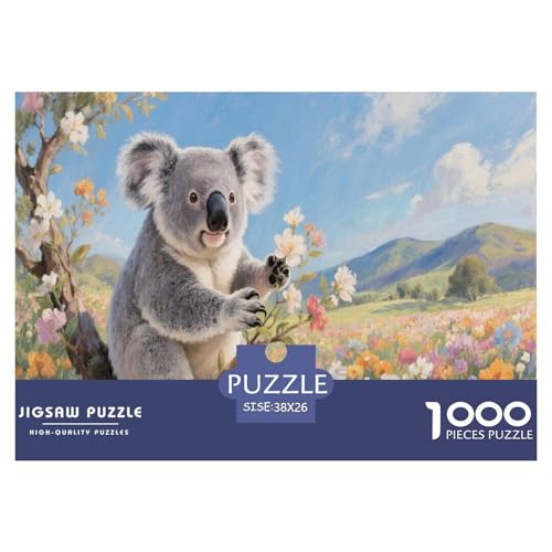 1000 Teile Koala Puzzle Für Erwachsene Und Kinder Geduldspiel Puzzle Aus Karton Wohndekoration Geschenkideen 38x26cm/1000pcs 1000 Teile Koala Puzzle Für Erwachsene Und Kinder Geduldspiel Puzzle Aus Karton Wohndekoration Geschenkideen 38x26cm/1000pcs von EMYXPAQM