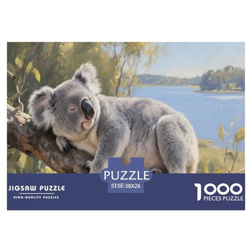 1000 Teile Koala Puzzle Für Erwachsene Und Kinder Geduldspiel Puzzles Aus Karton Wohndekoration Geschenk Für Erwachsene 38x26cm/1000pcs 1000 Teile Koala Puzzle Für Erwachsene Und Kinder Geduldspiel Puzzles Aus Karton Wohndekoration Geschenk Für Erwachsene 38x26cm/1000pcs von EMYXPAQM