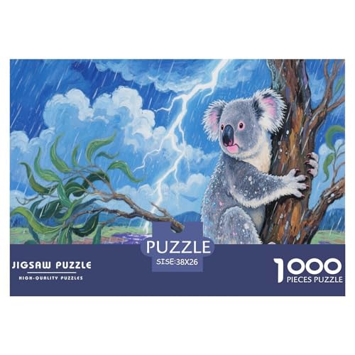 1000 Teile Koala Puzzle Für Erwachsene Und Kinder Pädagogisches Spiel Puzzle Aus Karton Wohndekoration Geschenk Zum Geburtstag 38x26cm/1000pcs 1000 Teile Koala Puzzle Für Erwachsene Und Kinder Pädagogisches Spiel Puzzle Aus Karton Wohndekoration Geschenk Zum Geburtstag 38x26cm/1000pcs von EMYXPAQM
