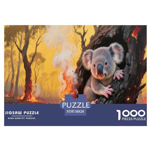 1000 Teile Koala Puzzle Für Erwachsene Und Kinder Pädagogisches Spiel Puzzle Aus Karton Wohndekoration Geschenk Zum Geburtstag 38x26cm/1000pcs 1000 Teile Koala Puzzle Für Erwachsene Und Kinder Pädagogisches Spiel Puzzle Aus Karton Wohndekoration Geschenk Zum Geburtstag 38x26cm/1000pcs von EMYXPAQM