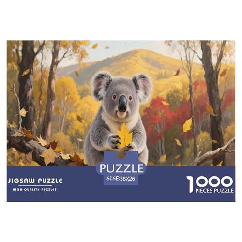 1000 Teile Koala Puzzle Für Erwachsene Und Kinder Pädagogisches Spiel Puzzle Aus Karton Wohndekoration Unique Gift 38x26cm/1000pcs 1000 Teile Koala Puzzle Für Erwachsene Und Kinder Pädagogisches Spiel Puzzle Aus Karton Wohndekoration Unique Gift 38x26cm/1000pcs von EMYXPAQM