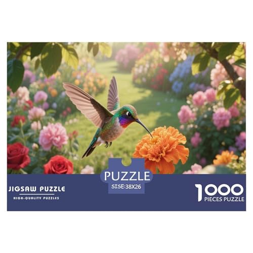 1000 Teile Kolibri Puzzle Für Erwachsene Und Kinder Familien Spiel Puzzles Aus Karton Wohndekoration Unique Gift 38x26cm/1000pcs 1000 Teile Kolibri Puzzle Für Erwachsene Und Kinder Familien Spiel Puzzles Aus Karton Wohndekoration Unique Gift 38x26cm/1000pcs von EMYXPAQM
