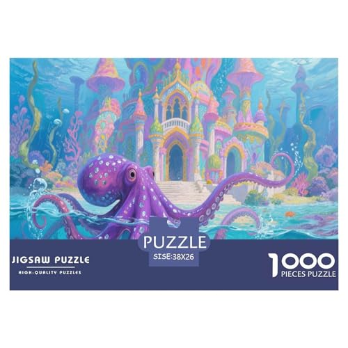 1000 Teile Krake Puzzle Für Erwachsene Und Kinder Familien Spiel Puzzles Aus Karton Wohndekoration Einzigartiges Geschenk 38x26cm/1000pcs 1000 Teile Krake Puzzle Für Erwachsene Und Kinder Familien Spiel Puzzles Aus Karton Wohndekoration Einzigartiges Geschenk 38x26cm/1000pcs von EMYXPAQM
