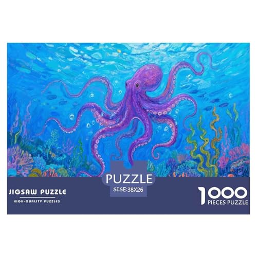 1000 Teile Krake Puzzle Für Erwachsene Und Kinder Pädagogisches Spiel Puzzle Aus Karton Wohndekoration Einzigartiges Geschenk 38x26cm/1000pcs 1000 Teile Krake Puzzle Für Erwachsene Und Kinder Pädagogisches Spiel Puzzle Aus Karton Wohndekoration Einzigartiges Geschenk 38x26cm/1000pcs von EMYXPAQM