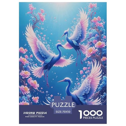 1000 Teile Kranich Puzzle Für Jugendliche Und Erwachsene Schwieriges Spiel Kranichblumen Puzzles Aus Karton Wohndekoration Geschenk Für Erwachsene 70x50cm/1000pcs 1000 Teile Kranich Puzzle Für Jugendliche Und Erwachsene Schwieriges Spiel Kranichblumen Puzzles Aus Karton Wohndekoration Geschenk Für Erwachsene 70x50cm/1000pcs von EMYXPAQM
