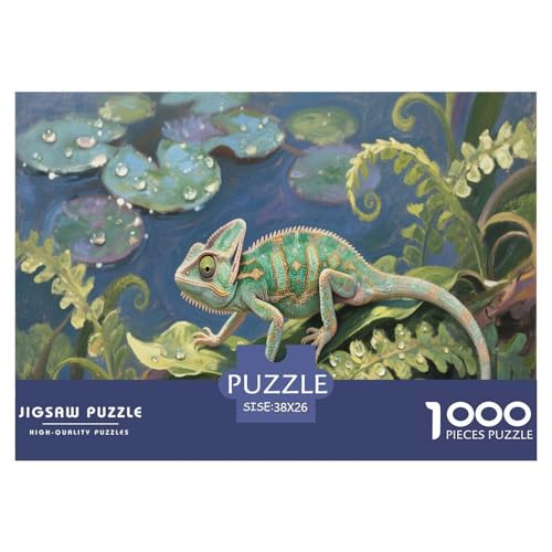 1000 Teile Leguan Puzzle Für Erwachsene Und Kinder Familien Spiel Puzzles Aus Karton Wohndekoration Einzigartiges Geschenk 38x26cm/1000pcs 1000 Teile Leguan Puzzle Für Erwachsene Und Kinder Familien Spiel Puzzles Aus Karton Wohndekoration Einzigartiges Geschenk 38x26cm/1000pcs von EMYXPAQM