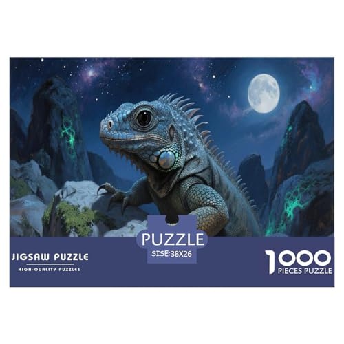 1000 Teile Leguan Puzzle Für Erwachsene Und Kinder Pädagogisches Spiel Puzzles Aus Karton Wohndekoration Geschenk Zu Weihnachten 38x26cm/1000pcs 1000 Teile Leguan Puzzle Für Erwachsene Und Kinder Pädagogisches Spiel Puzzles Aus Karton Wohndekoration Geschenk Zu Weihnachten 38x26cm/1000pcs von EMYXPAQM