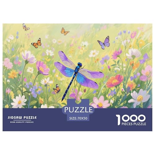 1000 Teile Libelle Puzzle Für Erwachsene Und Kinder Pädagogisches Spiel Puzzle Aus Karton Wohndekoration Geschenk Für Erwachsene 70x50cm/1000pcs 1000 Teile Libelle Puzzle Für Erwachsene Und Kinder Pädagogisches Spiel Puzzle Aus Karton Wohndekoration Geschenk Für Erwachsene 70x50cm/1000pcs von EMYXPAQM