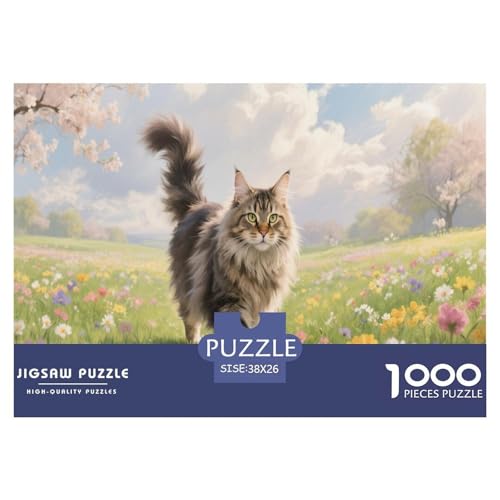 1000 Teile Maine Coon Puzzle Für Erwachsene Und Kinder Geduldspiel Puzzle Aus Karton Wohndekoration Unique Gift 38x26cm/1000pcs 1000 Teile Maine Coon Puzzle Für Erwachsene Und Kinder Geduldspiel Puzzle Aus Karton Wohndekoration Unique Gift 38x26cm/1000pcs von EMYXPAQM