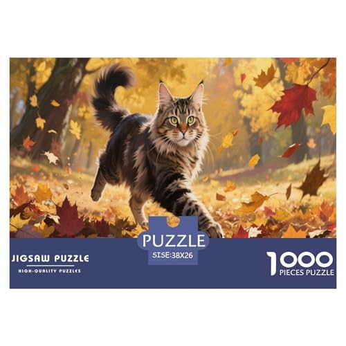 1000 Teile Maine Coon Puzzle Für Erwachsene Und Kinder Pädagogisches Spiel Puzzles Aus Karton Wohndekoration Geschenk Zu Weihnachten 38x26cm/1000pcs 1000 Teile Maine Coon Puzzle Für Erwachsene Und Kinder Pädagogisches Spiel Puzzles Aus Karton Wohndekoration Geschenk Zu Weihnachten 38x26cm/1000pcs von EMYXPAQM