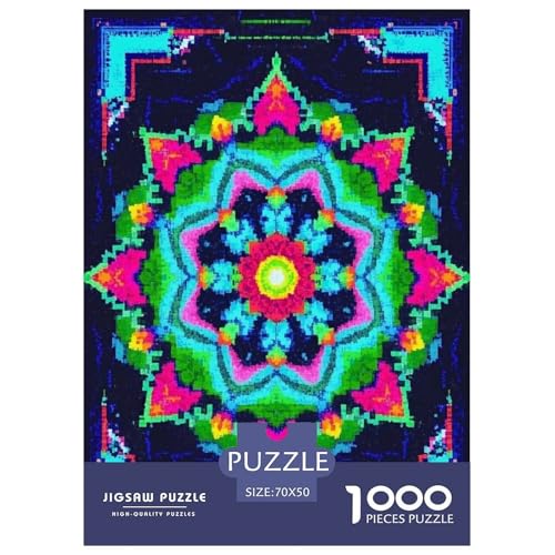 1000 Teile Mandala Puzzle Für Erwachsene Und Kinder Geschicklichkeitsspiel Pixel Mandala Puzzles Aus Karton Wohndekoration Geschenk Für Erwachsene 70x50cm/1000pcs 1000 Teile Mandala Puzzle Für Erwachsene Und Kinder Geschicklichkeitsspiel Pixel Mandala Puzzles Aus Karton Wohndekoration Geschenk Für Erwachsene 70x50cm/1000pcs von EMYXPAQM