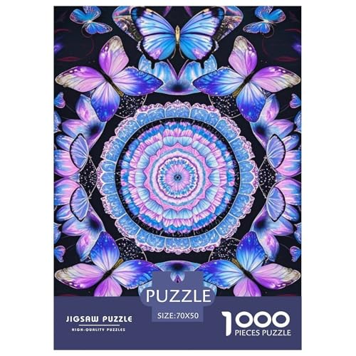 1000 Teile Mandala Puzzle Für Jugendliche Und Erwachsene Pädagogisches Spiel Bunter Schmetterling Mandala Puzzles Aus Karton Wohndekoration Einzigartiges Geschenk 70x50cm/1000pcs 1000 Teile Mandala Puzzle Für Jugendliche Und Erwachsene Pädagogisches Spiel Bunter Schmetterling Mandala Puzzles Aus Karton Wohndekoration Einzigartiges Geschenk 70x50cm/1000pcs von EMYXPAQM