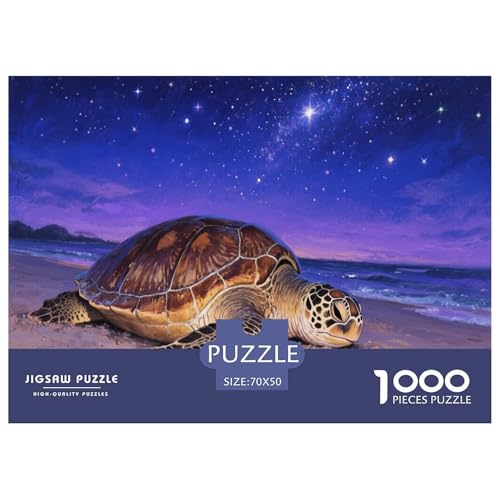 1000 Teile Meeresschildkröte Puzzle Für Erwachsene Und Kinder Geduldspiel Puzzle Aus Karton Wohndekoration Unique Gift 70x50cm/1000pcs 1000 Teile Meeresschildkröte Puzzle Für Erwachsene Und Kinder Geduldspiel Puzzle Aus Karton Wohndekoration Unique Gift 70x50cm/1000pcs von EMYXPAQM