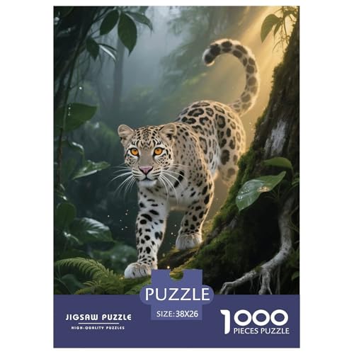 1000 Teile Nebelparder Puzzle – Für Erwachsene, Herausforderndes Knobelspiel, Tropischer Dschungel Puzzle, Wohnkultur, Geschenk Für Kinder 38x26cm/1000pcs 1000 Teile Nebelparder Puzzle – Für Erwachsene, Herausforderndes Knobelspiel, Tropischer Dschungel Puzzle, Wohnkultur, Geschenk Für Kinder 38x26cm/1000pcs von EMYXPAQM