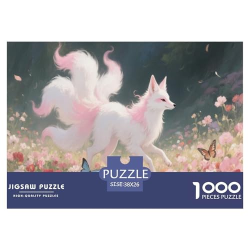 1000 Teile Neunschwänziger Fuchs Puzzle Für Erwachsene Und Kinder Familien Spiel Puzzles Aus Karton Wohndekoration Unique Gift 38x26cm/1000pcs 1000 Teile Neunschwänziger Fuchs Puzzle Für Erwachsene Und Kinder Familien Spiel Puzzles Aus Karton Wohndekoration Unique Gift 38x26cm/1000pcs von EMYXPAQM