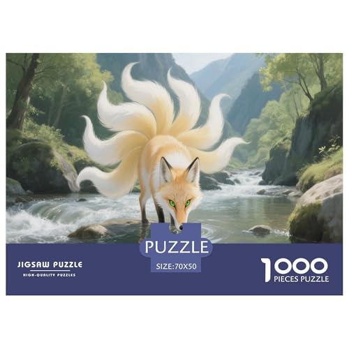 1000 Teile Neunschwänziger Fuchs Puzzle Für Erwachsene Und Kinder Geduldspiel Puzzles Aus Karton Wohndekoration Geschenk Für Erwachsene 70x50cm/1000pcs 1000 Teile Neunschwänziger Fuchs Puzzle Für Erwachsene Und Kinder Geduldspiel Puzzles Aus Karton Wohndekoration Geschenk Für Erwachsene 70x50cm/1000pcs von EMYXPAQM