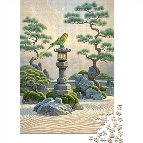 1000 Teile Papagei Puzzle Für Erwachsene Und Kinder Holzpuzzle Familien Spiel Papagei Kiefer Puzzles Wohndekoration Einzigartiges Geschenk 1000pcs (75x50cm) von EMYXPAQM